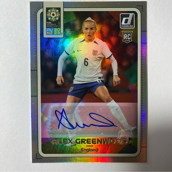 NEW ALEX GREENWOO SILVER ROOKIE AND AUTOGRAPH CARD - Picture 3 of 3